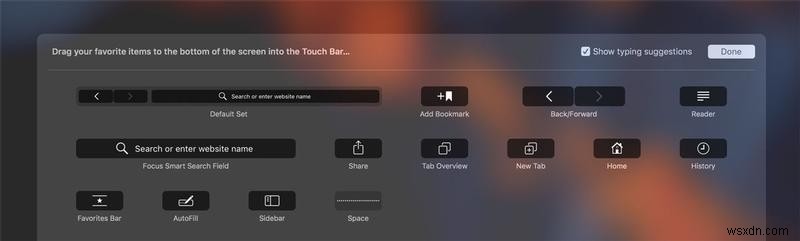 How to use the Touch Bar on the MacBook Pro