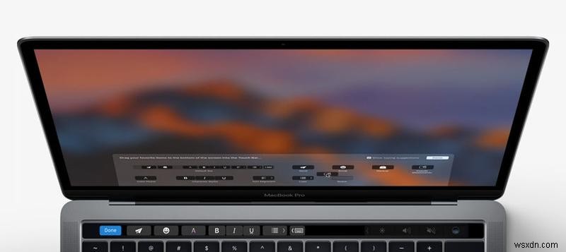 How to use the Touch Bar on the MacBook Pro