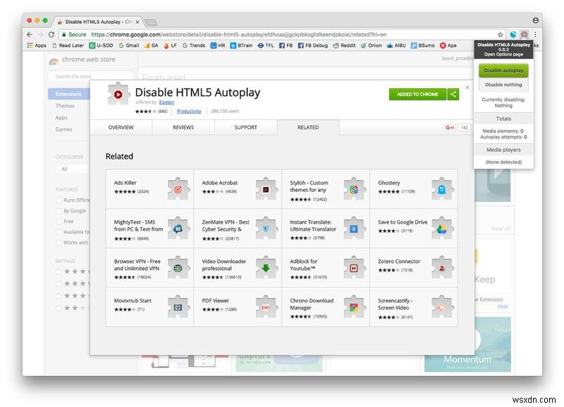 How to stop autoplay video in Safari & Chrome on Mac