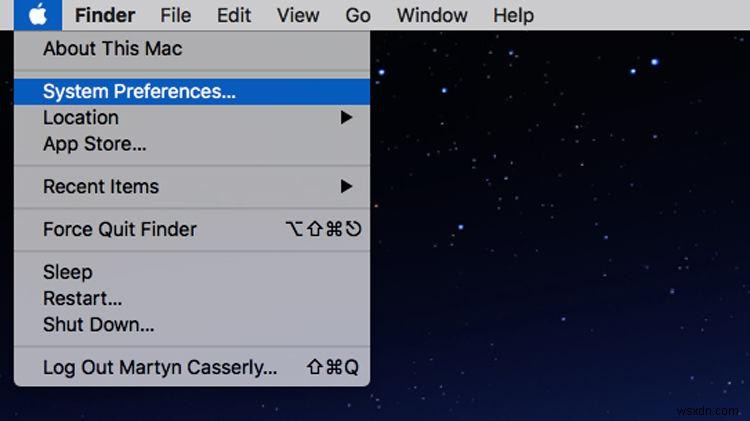 How to change the desktop wallpaper or screensaver on a Mac