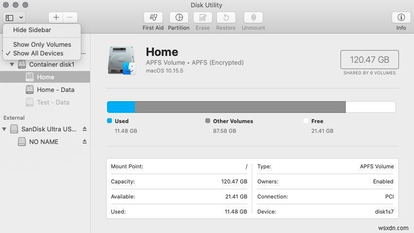 How to install macOS on an external drive