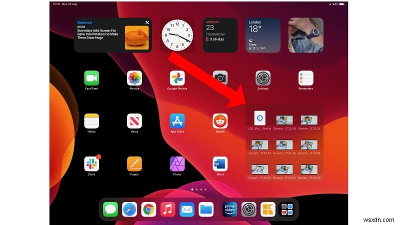 How to add widgets to an iPads home screen