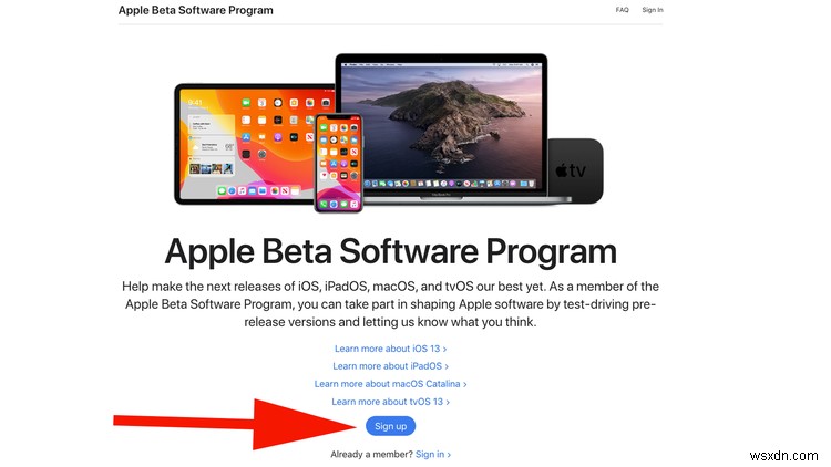 How to join Apples beta program and try out new software