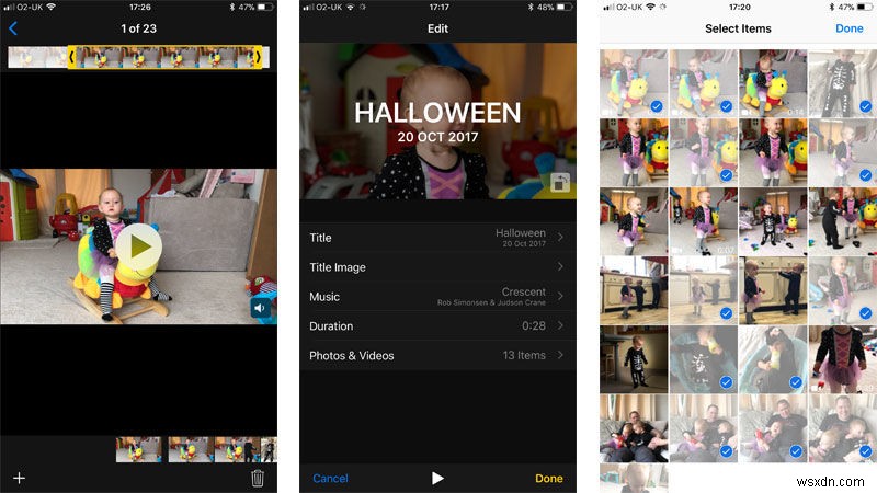How to make a video slideshow on your iPhone using Photos