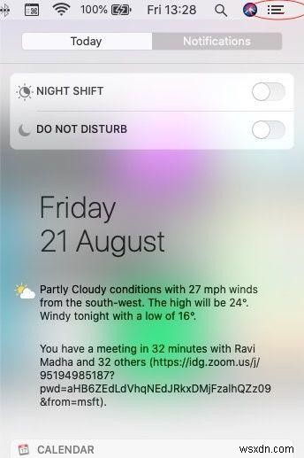 How to use widgets on the Mac