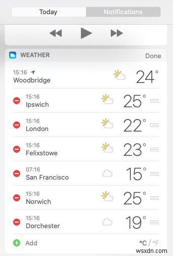 How to use widgets on the Mac