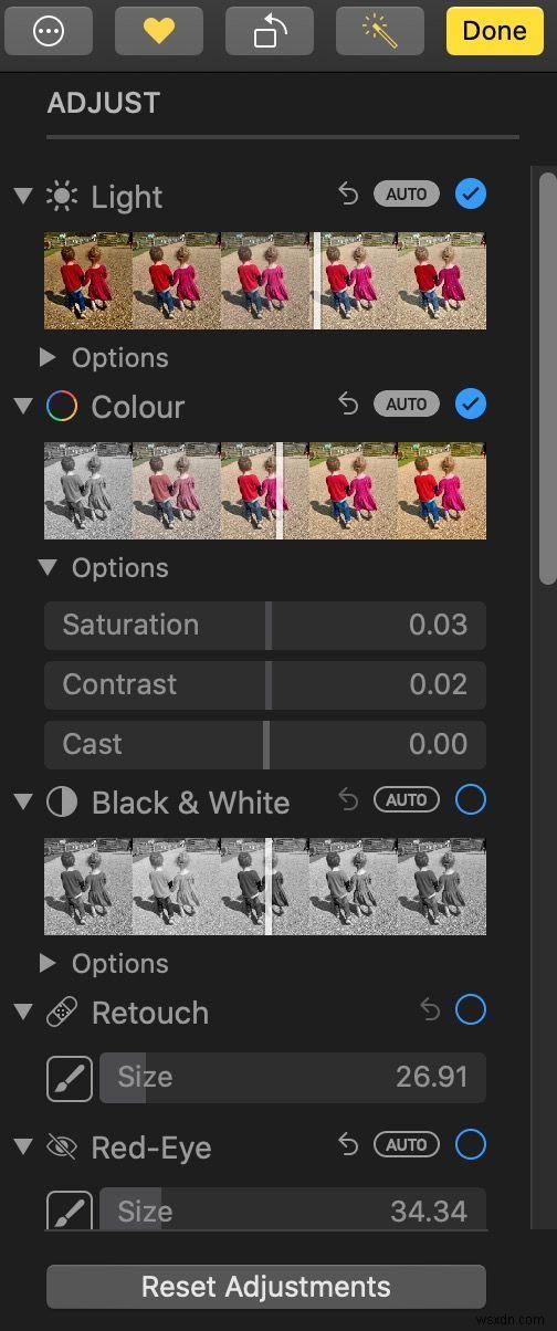 How to edit in Photos for Mac