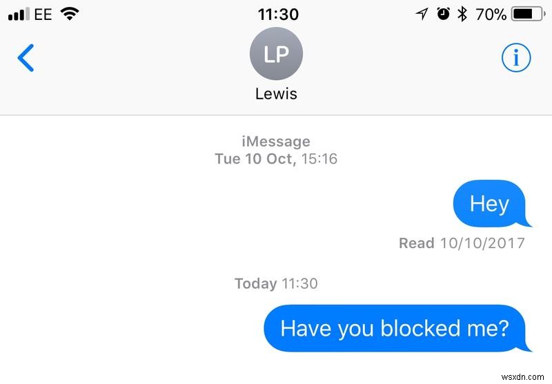 How to tell if someone has blocked your number on iPhone