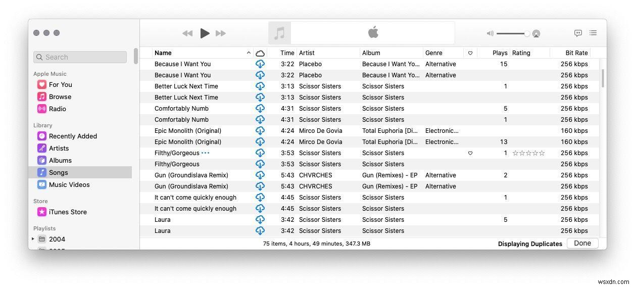 How to delete duplicate songs in iTunes and Music