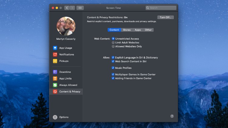 How to set up parental controls on Mac