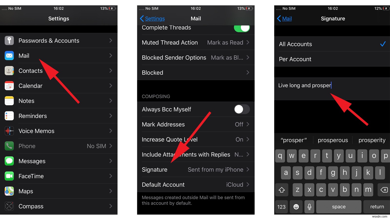 How to remove Sent from my iPhone in Mail
