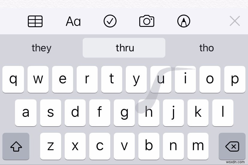 iPhone keyboard typing tips