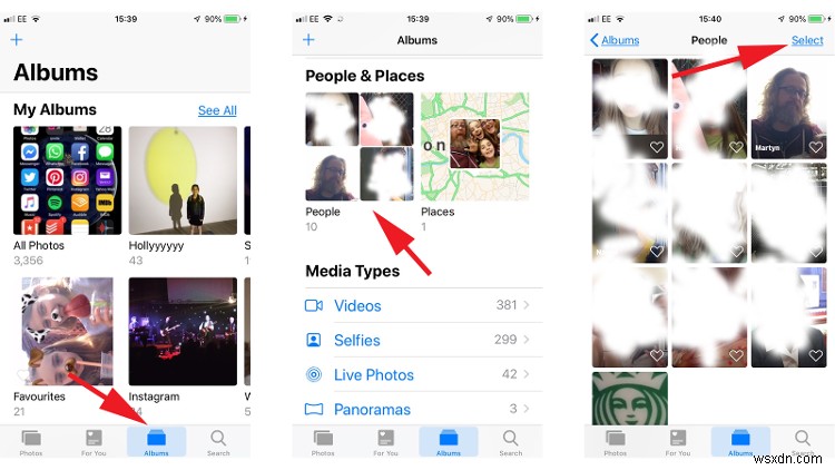 How to fix wrong person in iPhone Photos faces