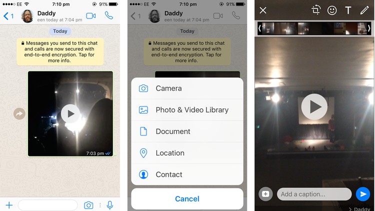 How to send GIFs in WhatsApp on iPhone