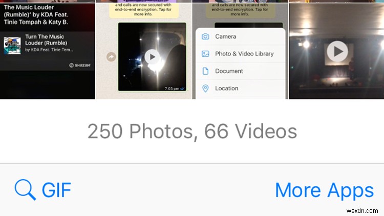How to send GIFs in WhatsApp on iPhone