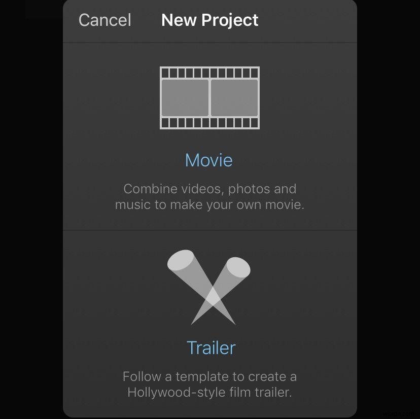 How to use iMovie on iPhone