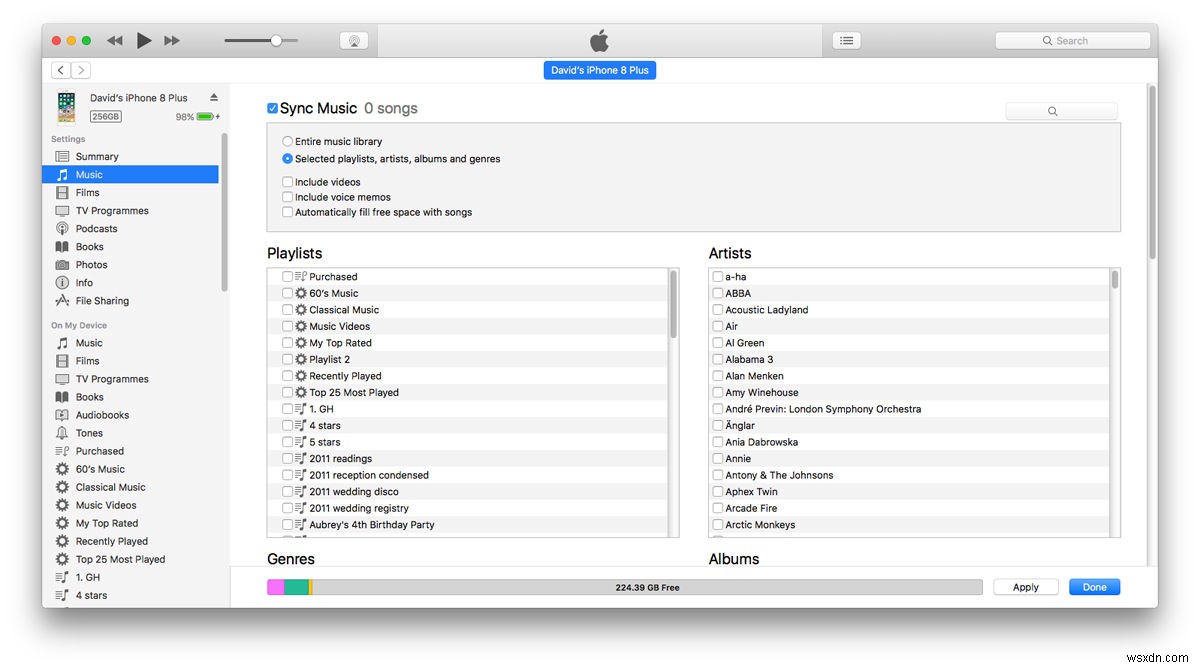 How to delete music from an iPhone