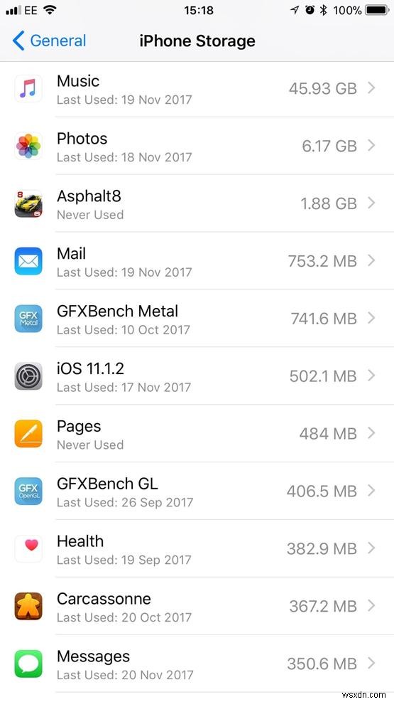 How to free up space on an iPhone