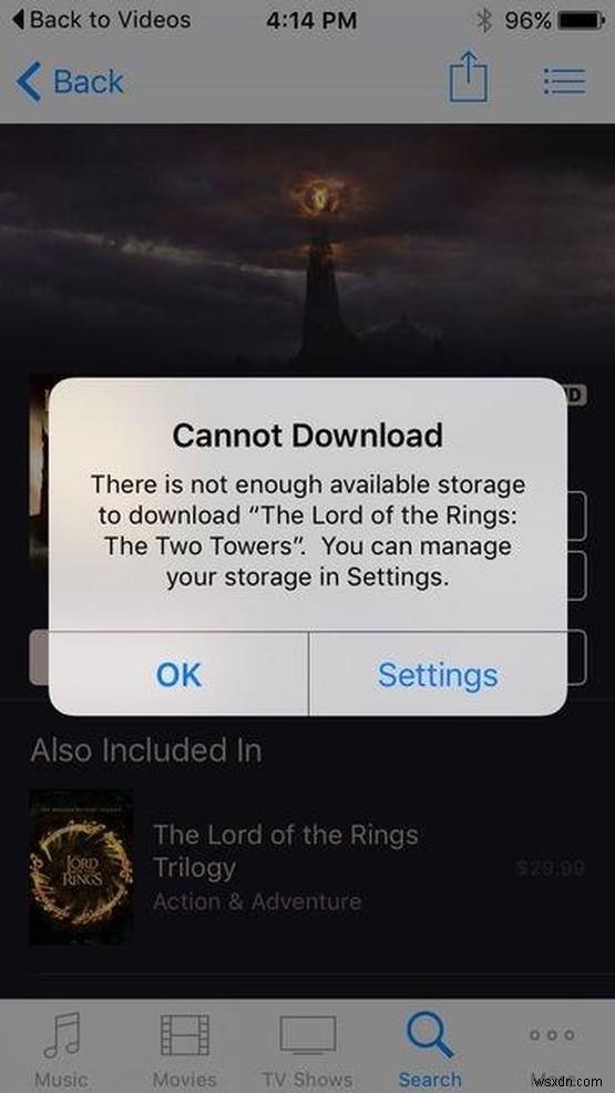 How to free up space on an iPhone