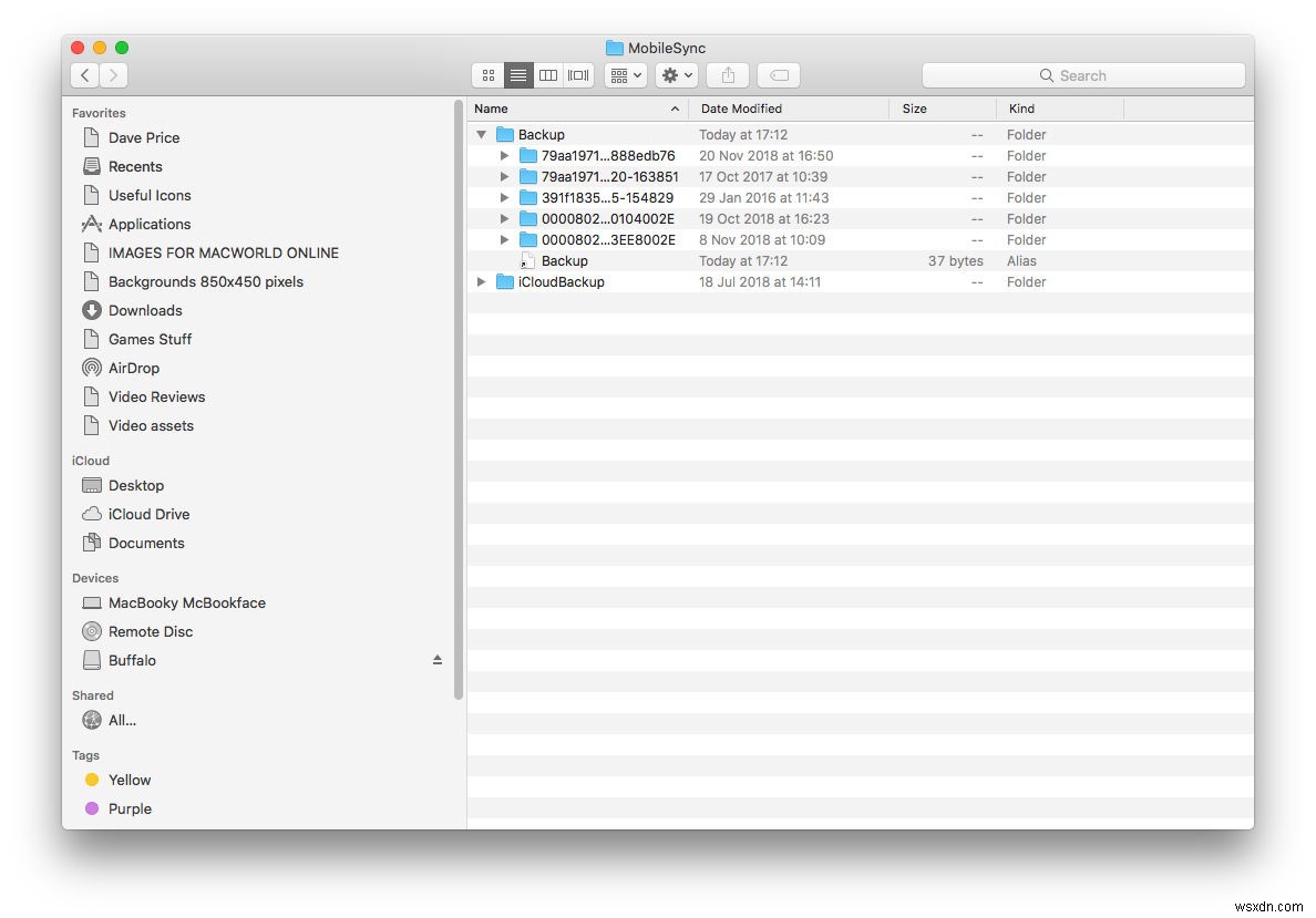 How to back up an iPhone or iPad to an external drive