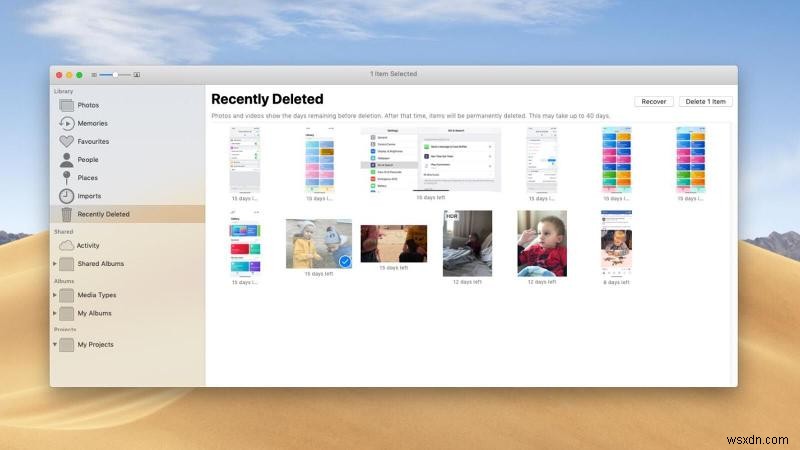How to recover deleted photos on Mac
