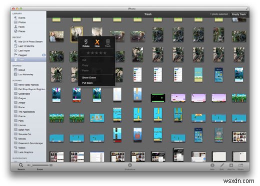How to recover deleted photos on Mac
