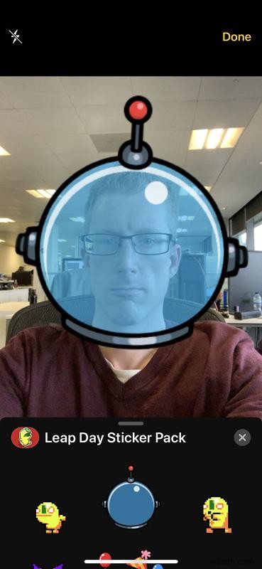 How to use camera filters in Messages on iPhone