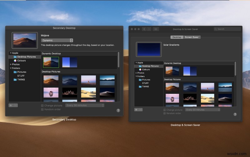 How to use Mojave Dynamic Desktop, plus what to do if its not working