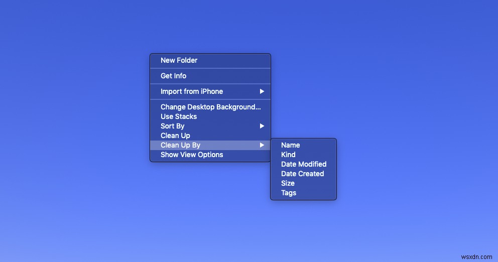 Clean up a Mac desktop with Mojave Desktop Stacks & other tricks