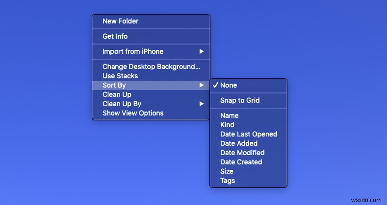 Clean up a Mac desktop with Mojave Desktop Stacks & other tricks