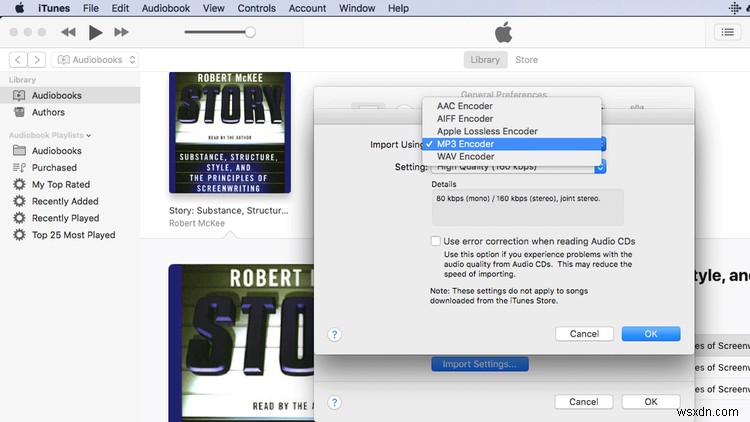 How to convert M4B iTunes Audiobooks to MP3