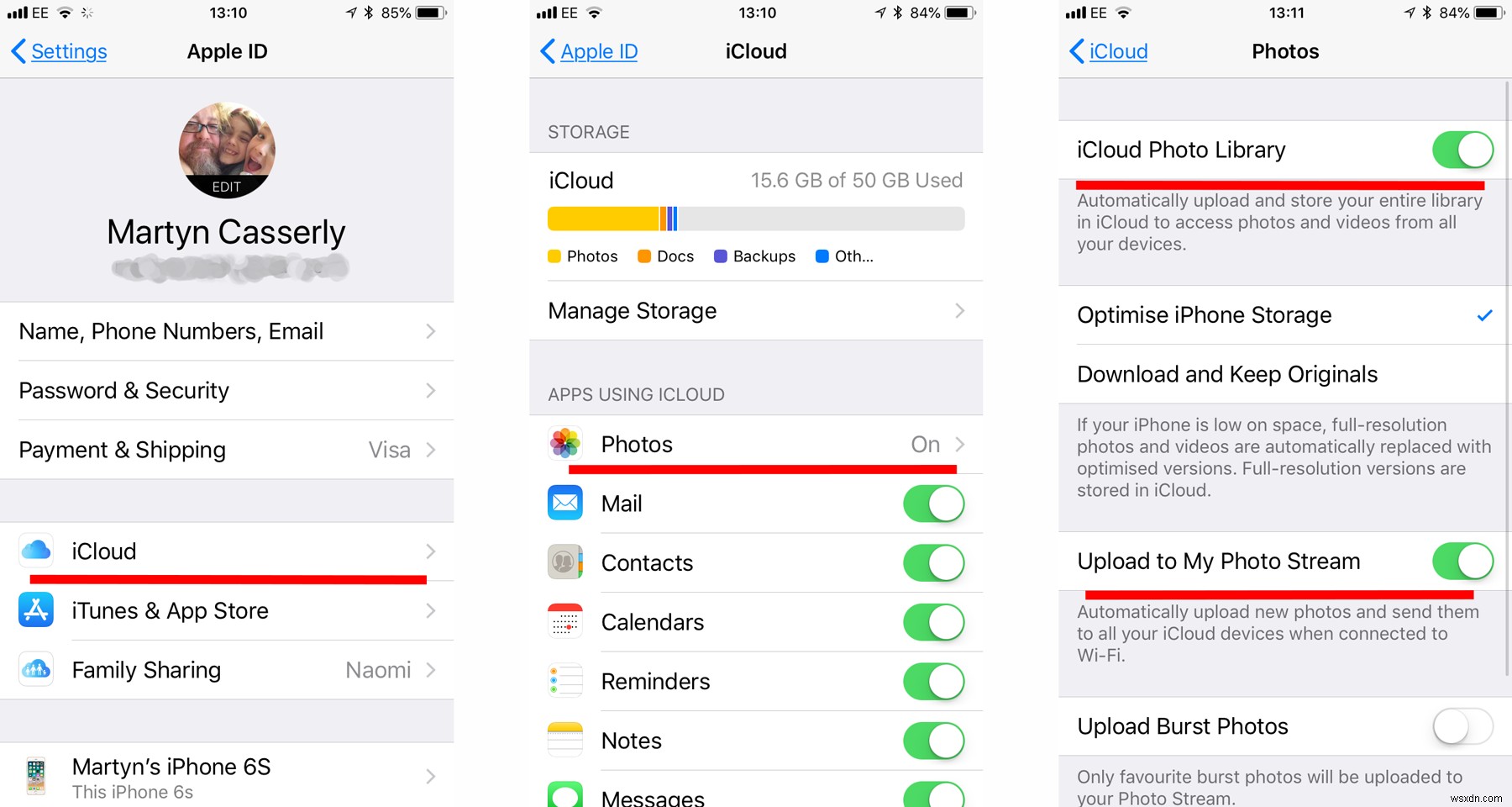How to fix photos not uploading to iCloud