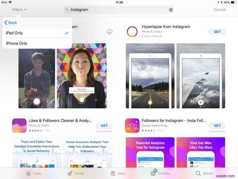 How to get Instagram on iPad