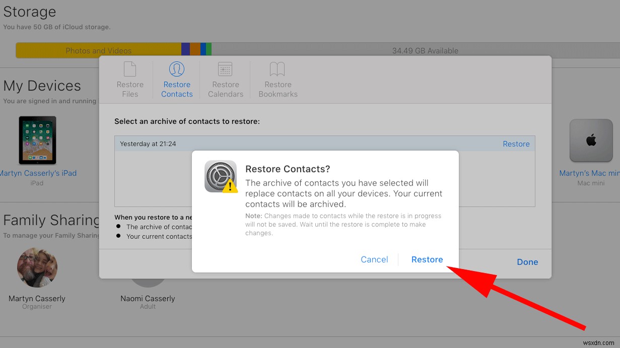 How to recover deleted iPhone contacts