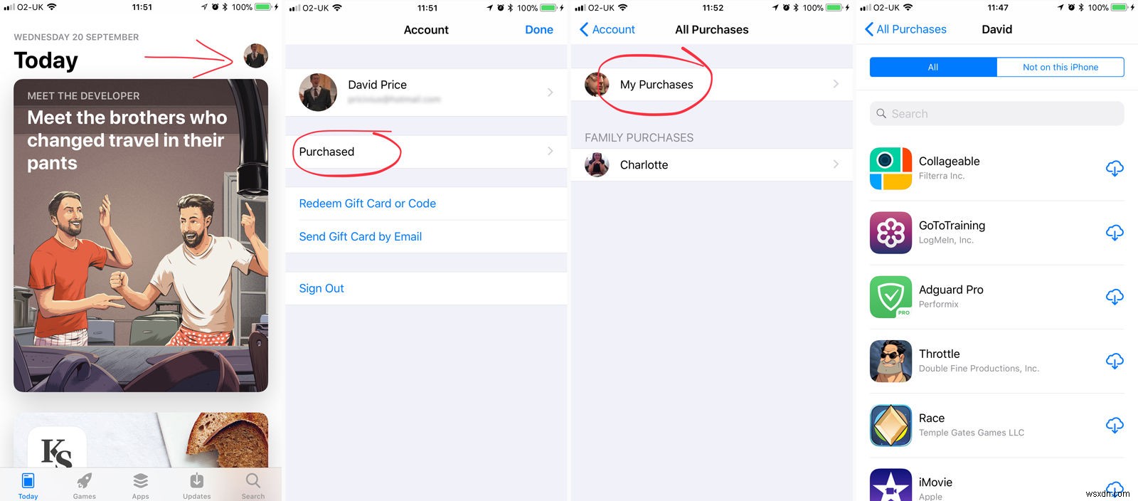 How to find the App Store Purchased page on iPhone & iPad