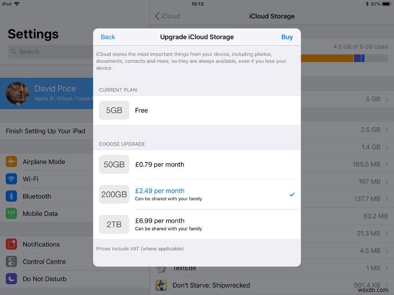 How to upgrade (or cancel) your iCloud storage subscription
