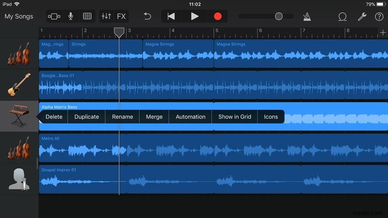 How to edit in GarageBand for iPad & iPhone