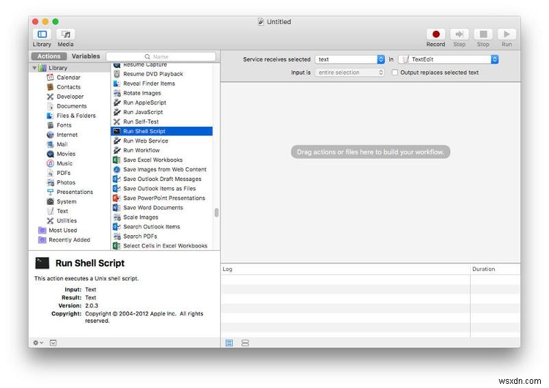 How to do a word count in TextEdit on Mac