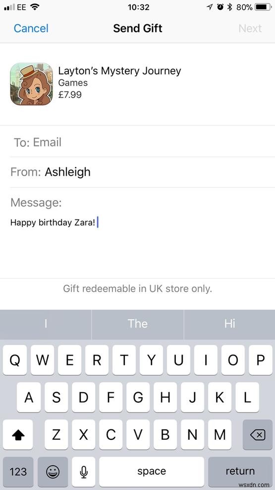 How to give someone an app on iPhone or iPad