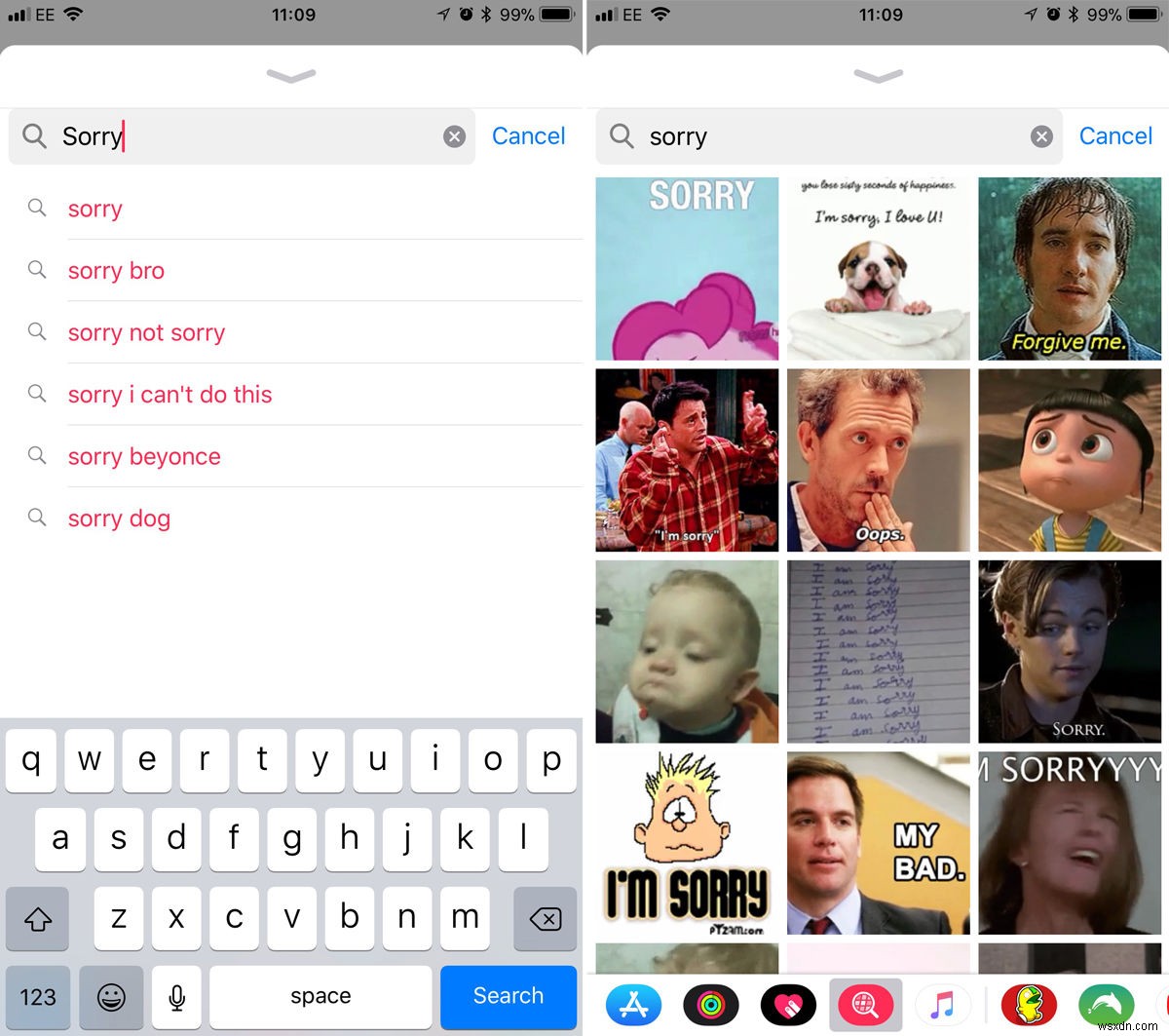 How to send GIFs on iPhone