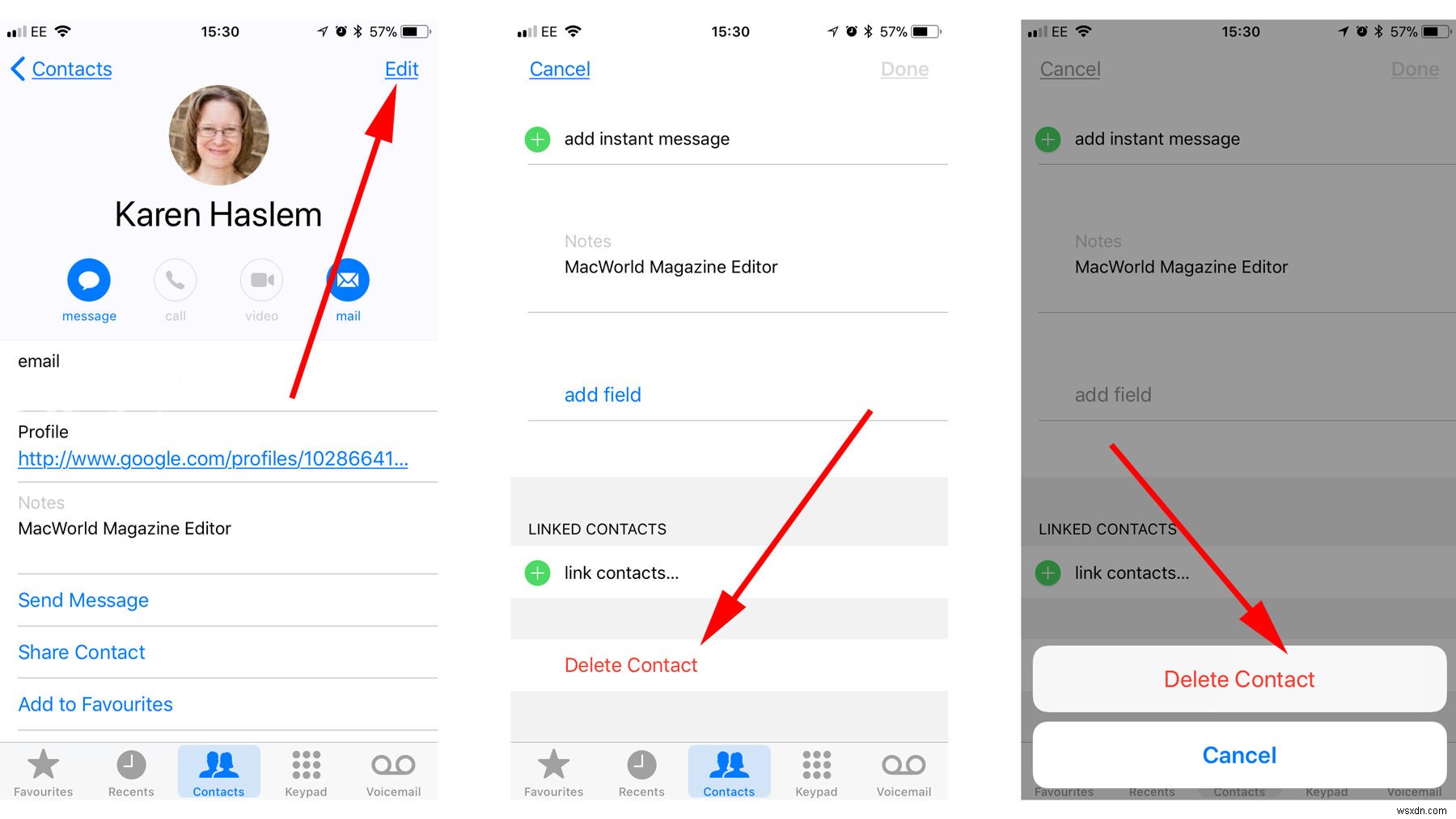 How to delete duplicate contacts on iPhone
