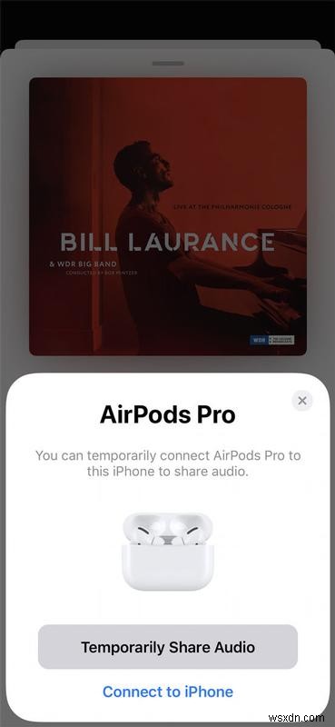 How to share music to two pairs of AirPods