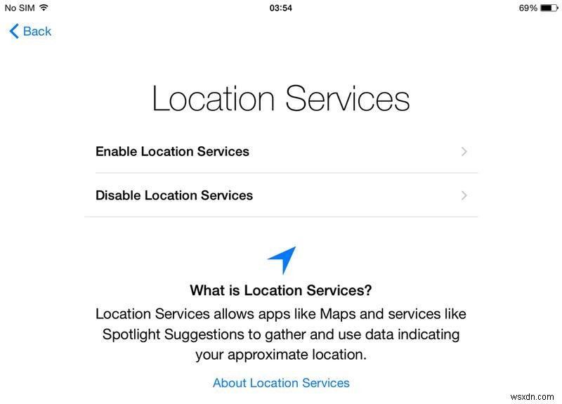 How to set up a new iPad
