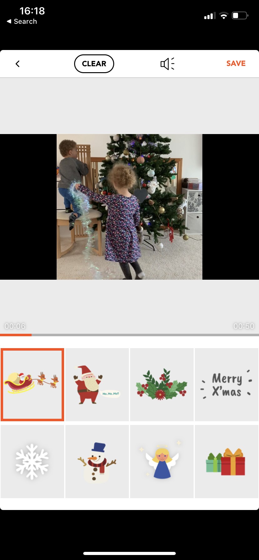 How to make a Christmas video on iPhone