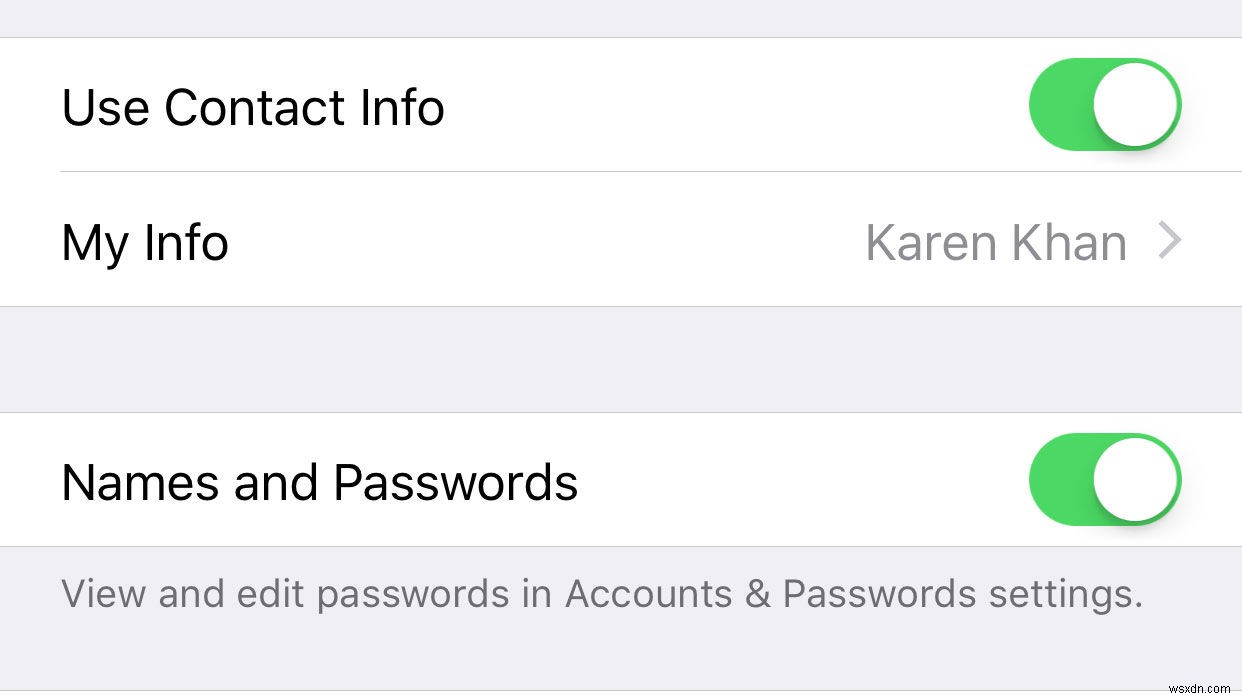 How to autofill passwords, bank cards, names and addresses on iPhone