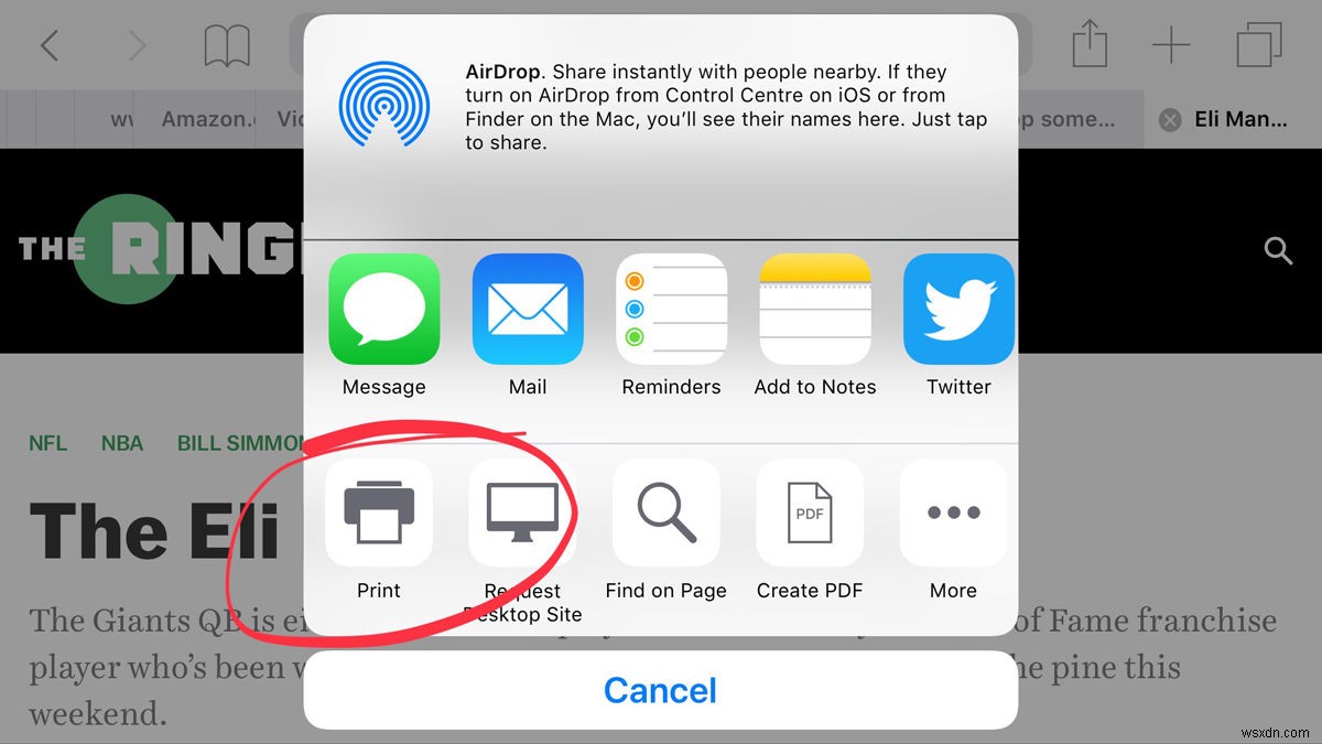 How to print wirelessly from iPad & iPhone