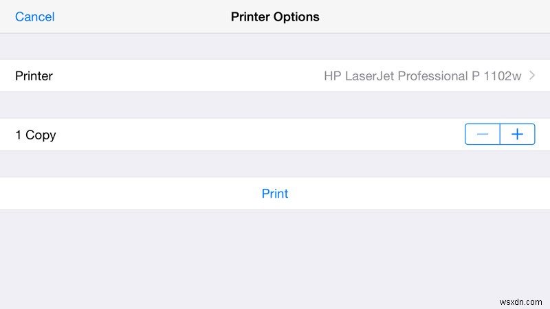 How to print wirelessly from iPad & iPhone