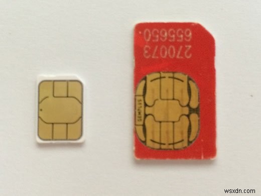 How to cut a SIM card & make a nano-SIM for iPhone