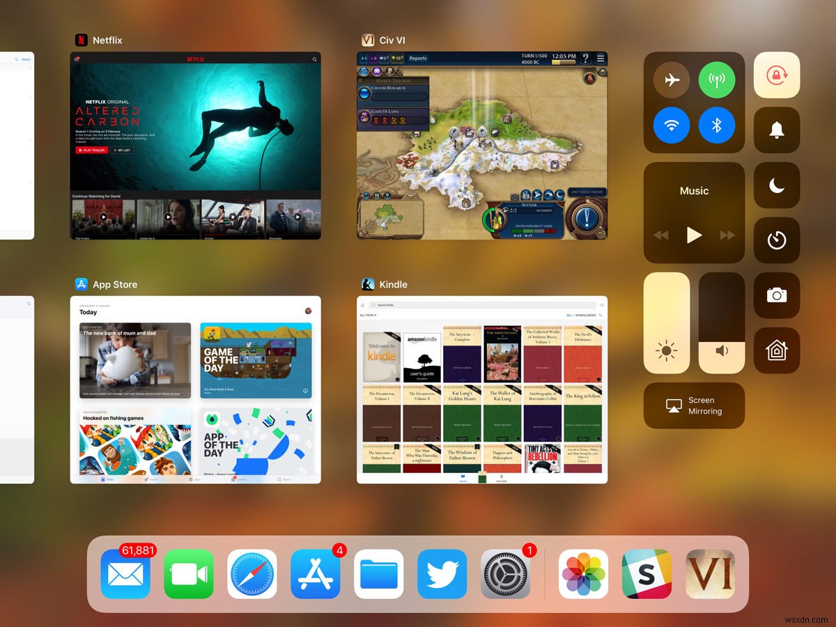 How to use the iPad dock in iOS 11