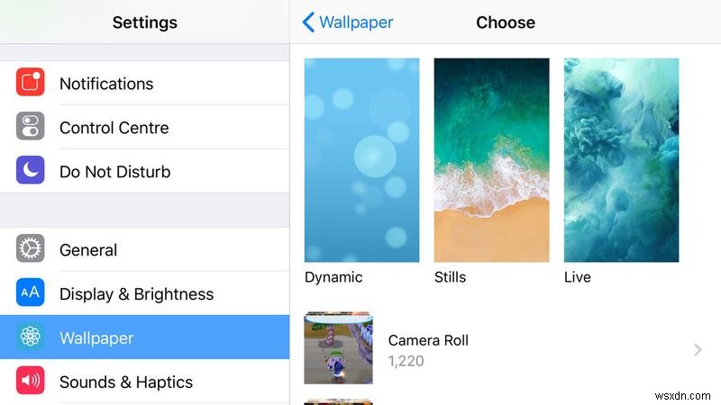 How to change the background wallpaper on iPhone & iPad